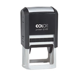 Colop Q43 Self Inking Rubber Stamp