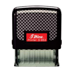 Shiny S843 / S853 Self Inking Rubber Stamp