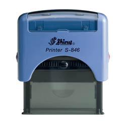 Shiny S846 Self Inking Rubber Stamp