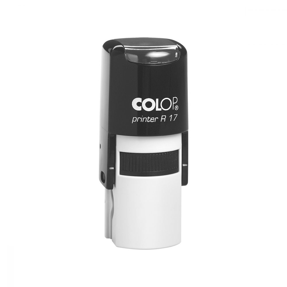 Colop R 17 Printer Round Self Inking Rubber Stamp