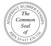 Trodat Common Seal 38